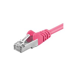 Cat 5e Sf/utp Netværkskabel - Magenta - 7.5 M