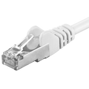 Cat 5e Sf/utp Netværkskabel - Hvid - 10 M