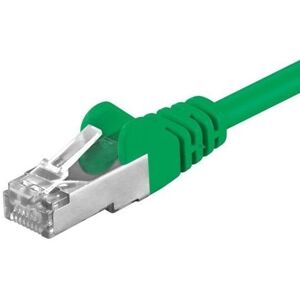 Cat 5e F/utp Netværkskabel - Grøn - 10 M