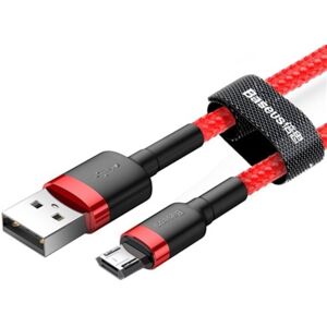 Baseus Micro-B Til Usb-A Han Kabel - 1.5a - Rød - 2 M