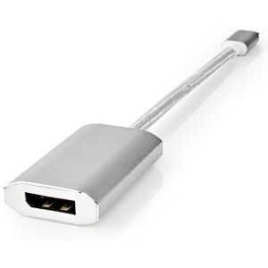 Nedis Usb-C Til Displayport Kabel - 4k/60 Hz - Aluminium - 0.20