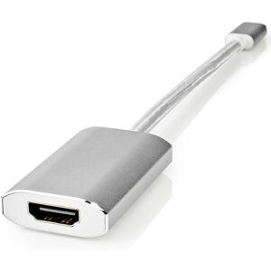 Nedis Usb-C Til Hdmi Kabel - 4k/60 Hz - Aluminium - 0.20