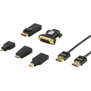 Hdmi Multi Adaptersæt - 5 Adapter Stik