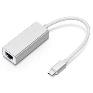 Usb-C 3.1 - Rj45 Netværks Adapter Kabel - Sølv