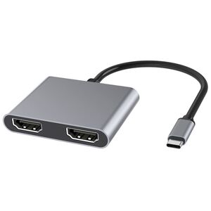 Usb-C 4i1 Hub - Hdmi/usb-A/usb-C Pd - Grå