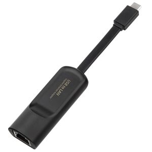 Usb-C 3.1 Til Rj45 Netværks Adapter - 2500 Mbps - Sort