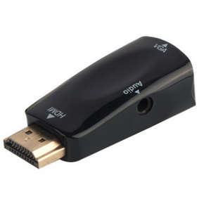 Hdmi Til Vga Adapter - Sort