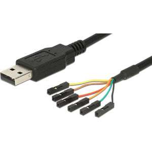 DeLOCK Ftdi Chip Adapterkabel - Usb 2.0 Han Til Ttl 6-Pin Hun (3.3v)