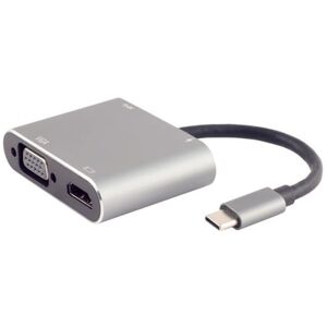 Usb-C Hdmi Multi Hub - 4i1 - Grå