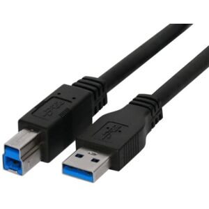 Usb 3.0 Kabel - Usb-A Han / Usb-B Han - 1.8 M