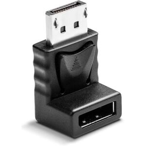 Lindy Displayport 1.2 Han / Hun Adapter - Vinklet Ned