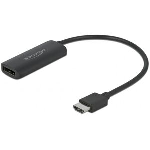 Delock Hdmi Til Displayport Adapter - 4k/60hz - Sort