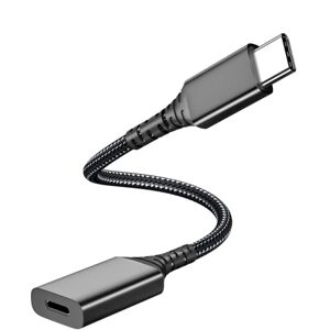 INF USB C til lightning adapter til Apple 15 serie C han til L hun Sort