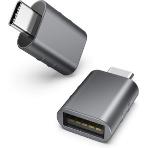 USB C til USB Adapter 2 Pakke USB C Han til USB3 Hun Adapter, USA