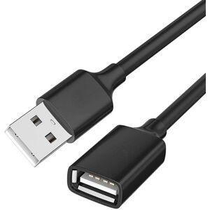 2 STK USB Datakabel Forlænger Datakabel SILVER 3M Silver 3M