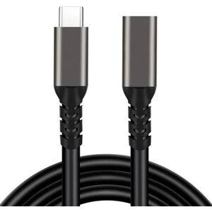 USB 3.2 Type-C forlængerkabel USB-C PD 100W han til hun 2M 2m