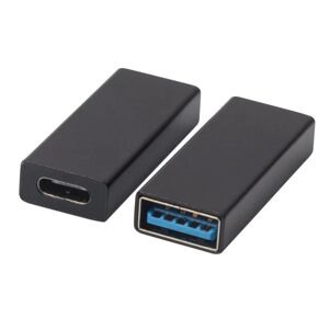 FMYSJ 2 stk USB Type C 3.1 hun til 3.0 A hun data Sync ladeadapter stik Ft (FMY)