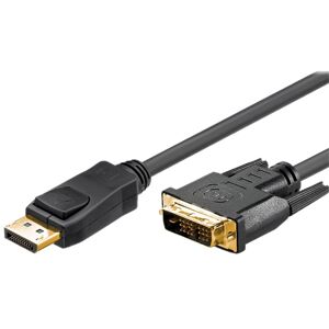 Gunnar Goobay DisplayPort > DVI-D 1.2 3m Black Kabel