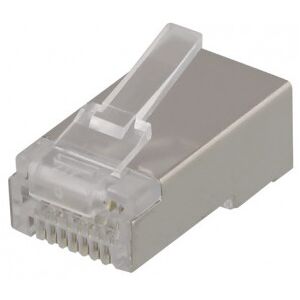 Deltaco Rj45-Stik, Cat6a Utp, 20 Stk.