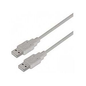 Cable Usb(A)M 2.0 A Usb(A)M 2.0 Aisens 2M Gris A101-0022