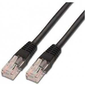 Cable Red Utp Cat6 Rj45 Aisens 0.5M Negro A135-0257