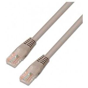 Cable Red Utp Cat6 Rj45 Aisens 0.5M Gris Awg24 A135-0265 A135-0265