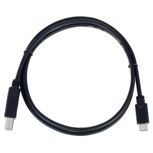 the sssnake USB 2.0 Typ C/B Cable 1m Negro