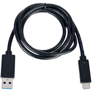 Thomann USB 3.1 Cable Typ A/C 1m Negro