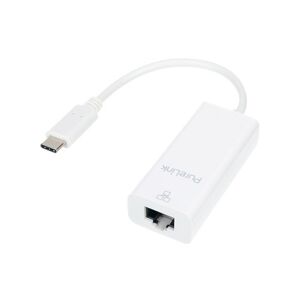 PureLink IS260 USB-C/RJ45-1G-W Adapter Blanco