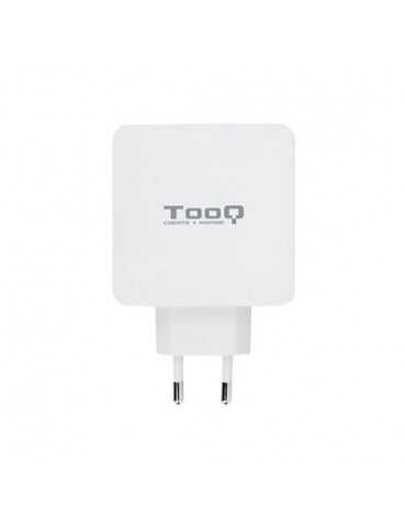 Cargador Doble Usb-C Pd + Usb A Qc3.0 Tooq Blanco Tqwc-2Sc03Wt