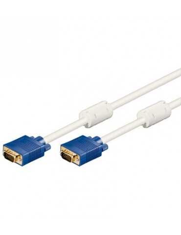 Goobay Cable Vga M-M 10M Db15 Monitor Beige 93379