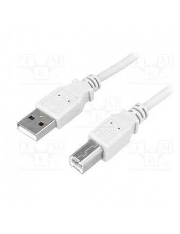 Cable Usb(A) 2.0 A Usb(B) 2.0 Logilink Cu0008 3M Cu0008