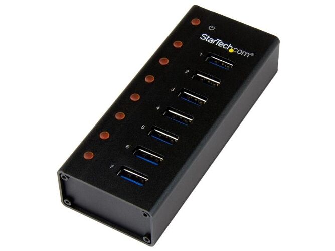 STARTECH.COM Hub de interfaz STARTECH.COM ST7300U3M USB 3.0 Type-B 5000Mbit/s