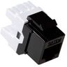 ACT Keystone Jack CAT6 unshielded black