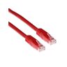 ACT Red 10 meter U/UTP CAT6 patch cable with RJ45 connectors