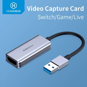 Hagibis ? Carte de capture video  cable USB 3 0 4K HDMI  compatible avec jeux videos  enregistrement