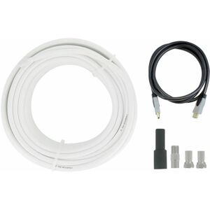 Kit Câble coaxial + hdmi + connectique Satellite/Terrestre Sedea 046160