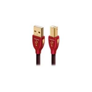 Audioquest USB Indulgence Series Cinnamon USB - Câble USB - USB (M) pour USB type B (M) - 3 m - cannelle - Publicité