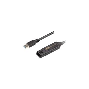 ATEN Technology ATEN UE3315 - Rallonge de câble USB - USB type A (M) pour USB type A (F) verrouillé - USB 3.1 Gen1 - 15 m - actif - noir - pour P/N: 0AD8-8012-70MG - Publicité