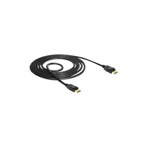 Delock - Câble DisplayPort - DisplayPort (M) pour DisplayPort (M) - DisplayPort 1.2a - 1.5 m - support 4K - noir - Publicité