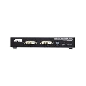 ATEN Technology ATEN KVM Extender, CE624, HDBaseT USB DVI Dual View, FullHD, émetteur + récepteur, jusqu'à 150 m - Publicité