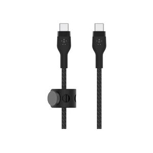 Belkin BOOST CHARGE - Câble USB - 24 pin USB-C (M) pour 24 pin USB-C (M) - 3 m - noir - Publicité