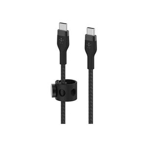 Belkin BOOST CHARGE - Câble USB - 24 pin USB-C (M) pour 24 pin USB-C (M) - 2 m - noir - Publicité