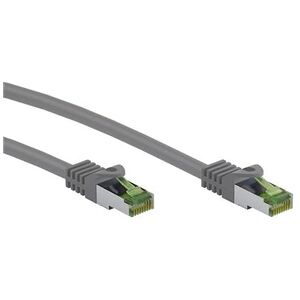 Goobay : Câble réseau RJ45 Cat. 8.1 S/FTP - 5 m - Gris - Publicité