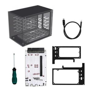 Boîtier PC TH3P4G3 SFX avec supports d alimentation SFX/FLEX, Support de Base pour installation de station d accueil GPU TH3P4G3 (Compatible Thunderbolt) - Publicité