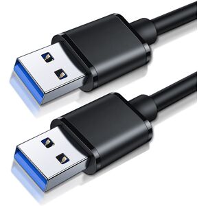 Câble prolongateur ESSAGER USB mâle à mâle Cable de données long de 0.5M/1M/2M pour ordinateur portable Smart TV Project