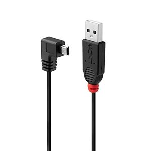 LINDY Câble USB 2.0 type A / mini-B coudé, 1m - Publicité