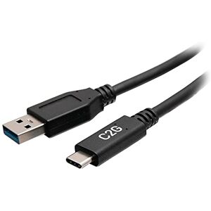 C2G Câble USB-C[R] mâle vers USB-A mâle – USB 3.2 Gen 1 (5 Gbit/s) - Publicité