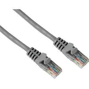 Hama Câble réseau, RJ45 mâle RJ45 mâle, Cat. 5e, UTP, gris, 5,00m - Publicité