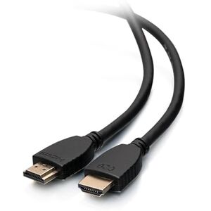 C2G 5ft (1.5m) High Speed HDMI Cable with Ethernet 4K 60Hz HDMI 2.0 Gold Plated - Publicité